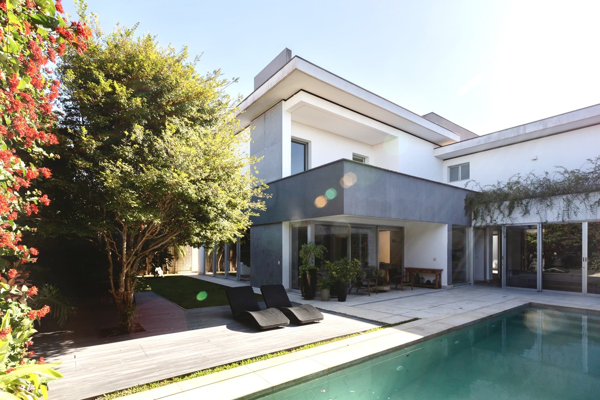 Área interna da Casa Alenquer